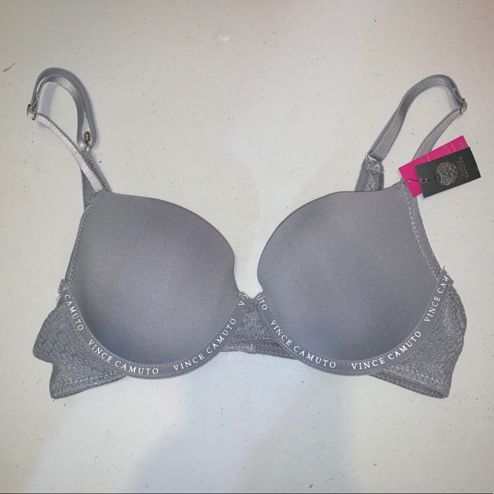 Gray Vince Camuto Bra